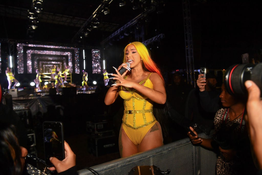 Cardi B performs at Vewtopia Music Festival 2020 