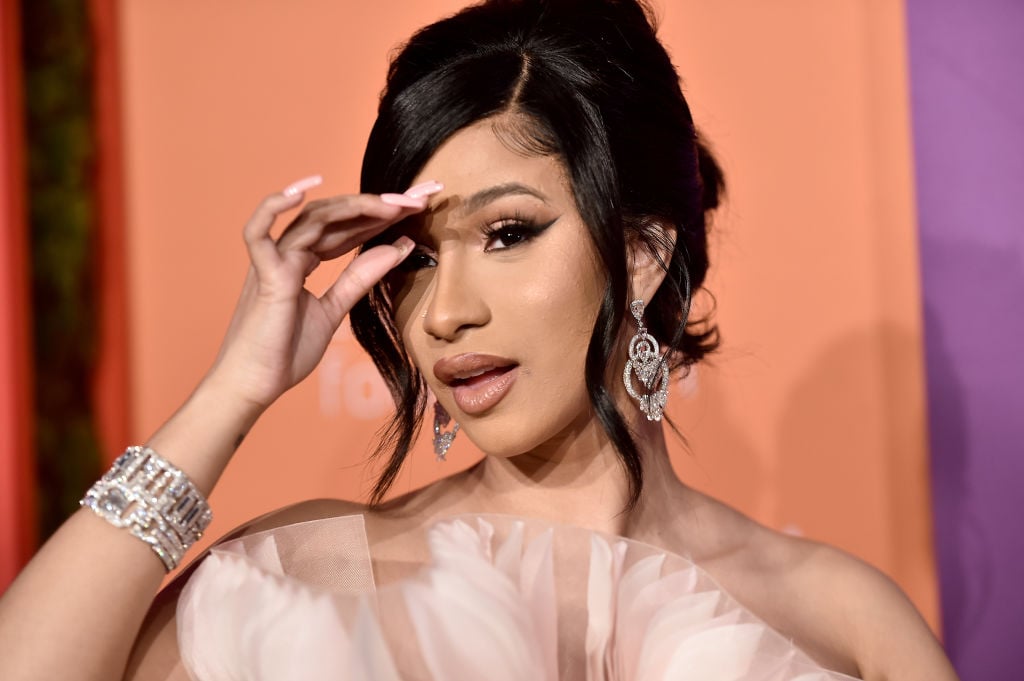 Cardi B on the red carpet at an event in September 2019