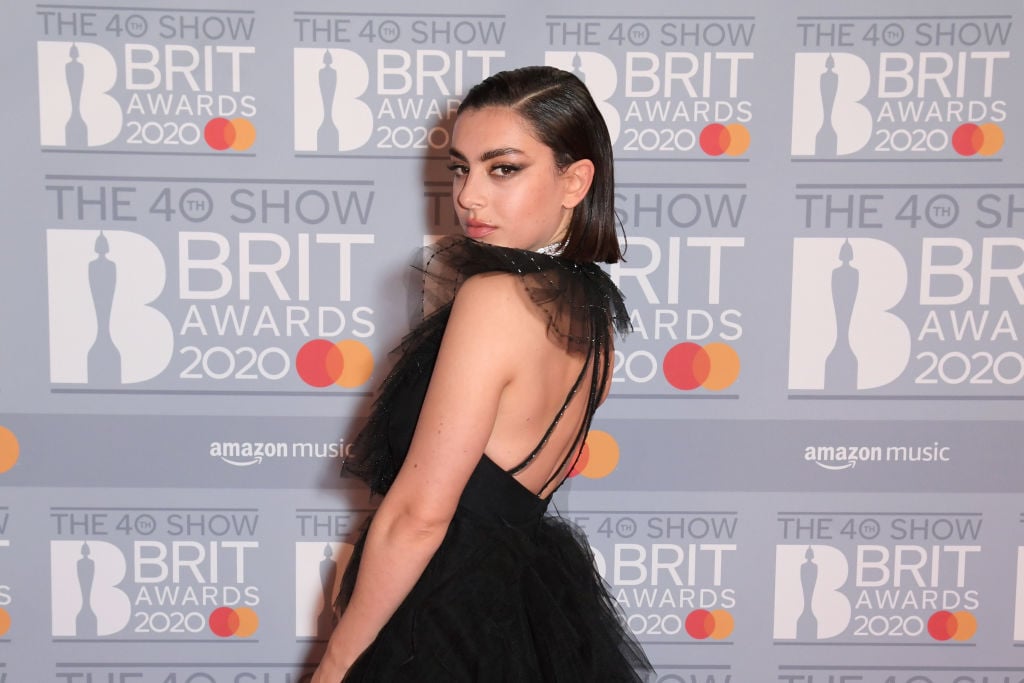 Charli XCX attends The BRIT Awards 2020