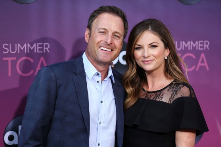 Chris Harrison and Lauren Zima