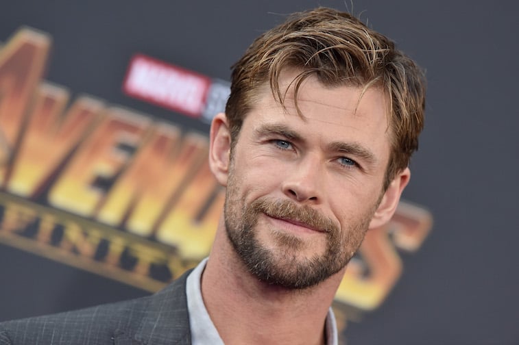 Chris Hemsworth on the red carpet