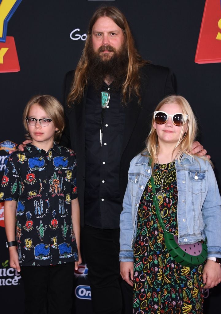 Chris Stapleton at the premiere of 'Toy Story 4'