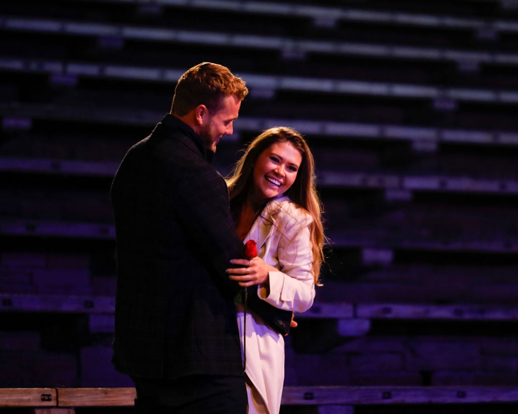 Colton Underwood and Caelynn Miller-Keyes on 'The Bachelor' 
