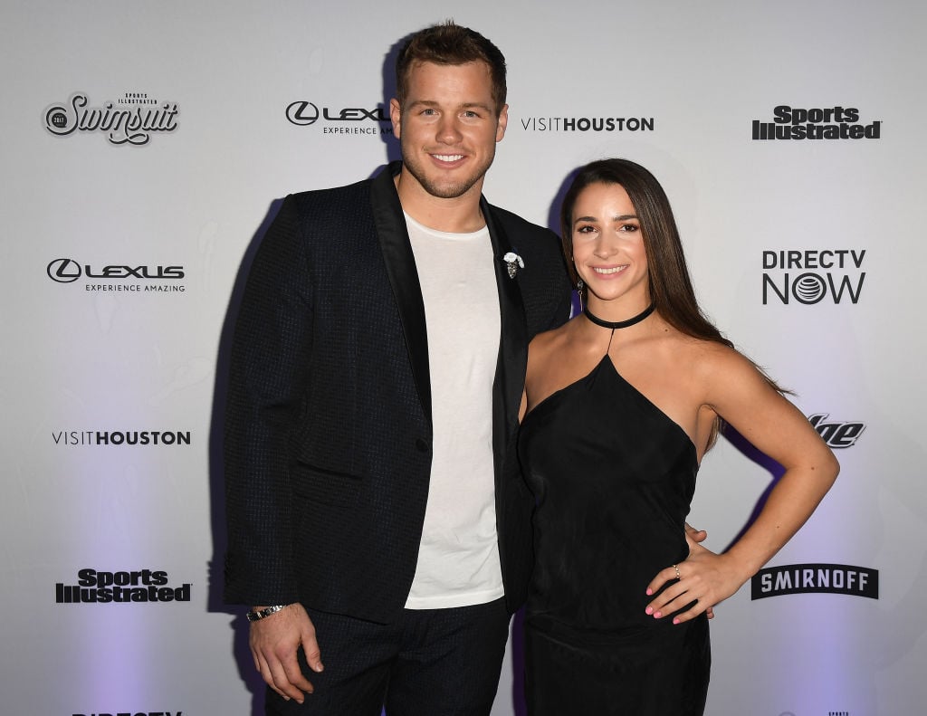 Colton Underwood and Aly Raisman 