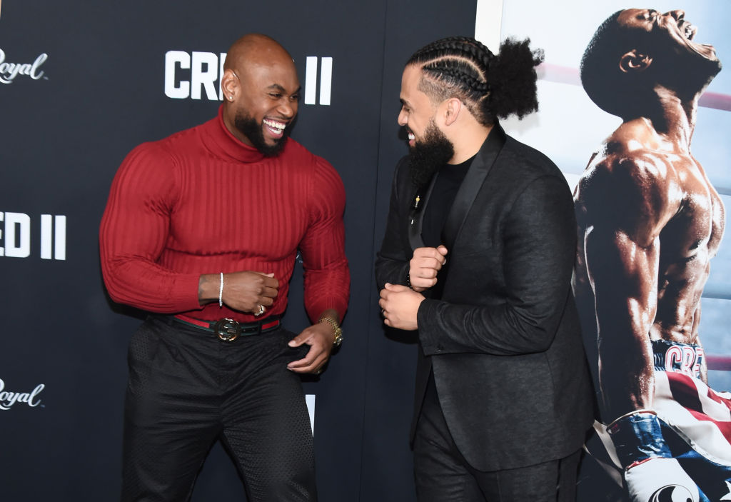 Corey Calliet and Steven Caple Jr. at the 'Creed II' New York Premiere | Daniel Zuchnik/WireImage