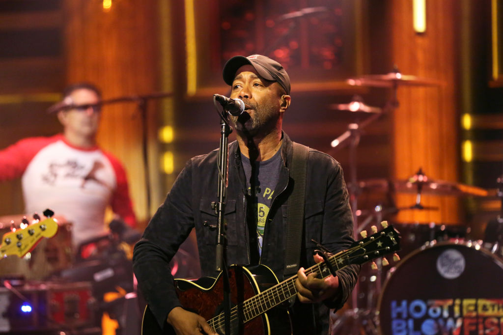 Country Star Darius Rucker Had Some 'Crazy Nights' With Tiger Woods