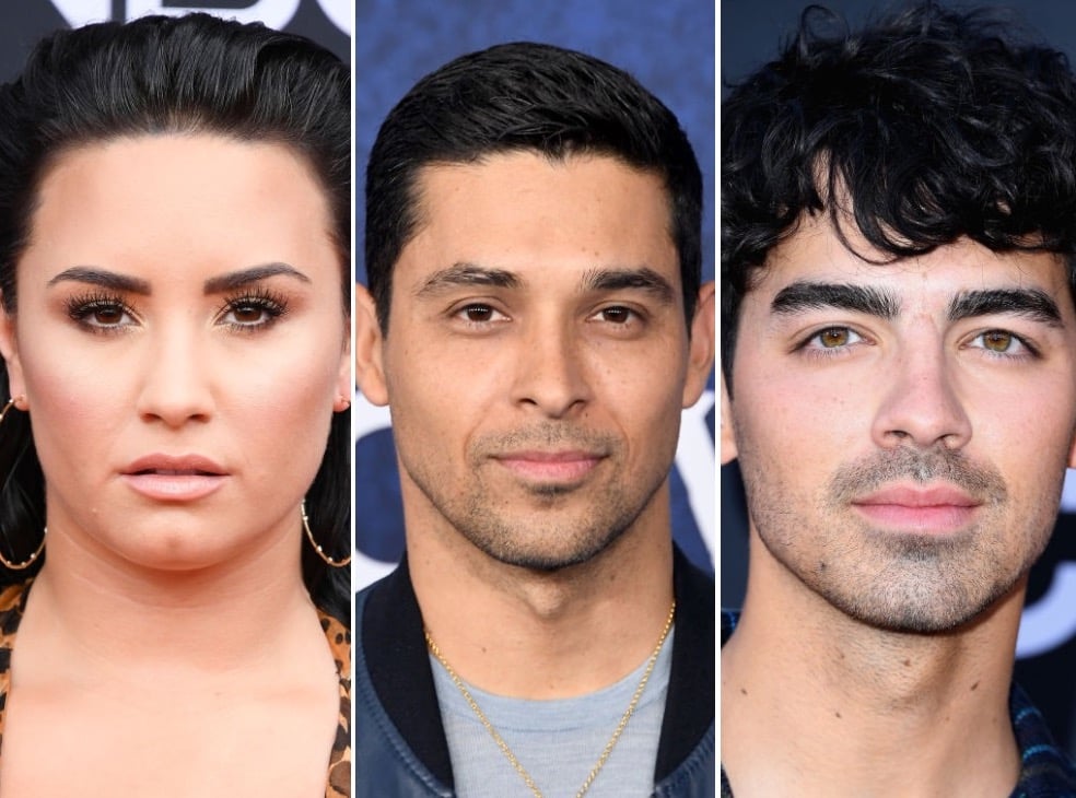 Demi Lovato, Wilmer Valderrama, and Joe Jonas