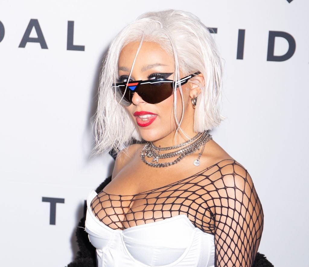 Doja Cat at an event in October 2019 in Brooklyn, New York