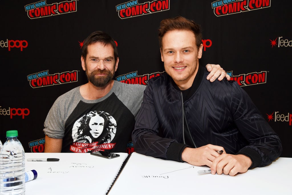 Duncan LaCroix and Sam Heughan