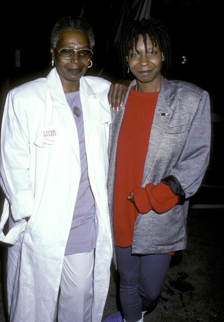 Emma Johnson and Whoopi Goldberg 