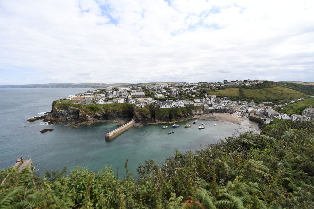 'Doc Martin' is filmed in this Cornish fishing village of Port Isaac