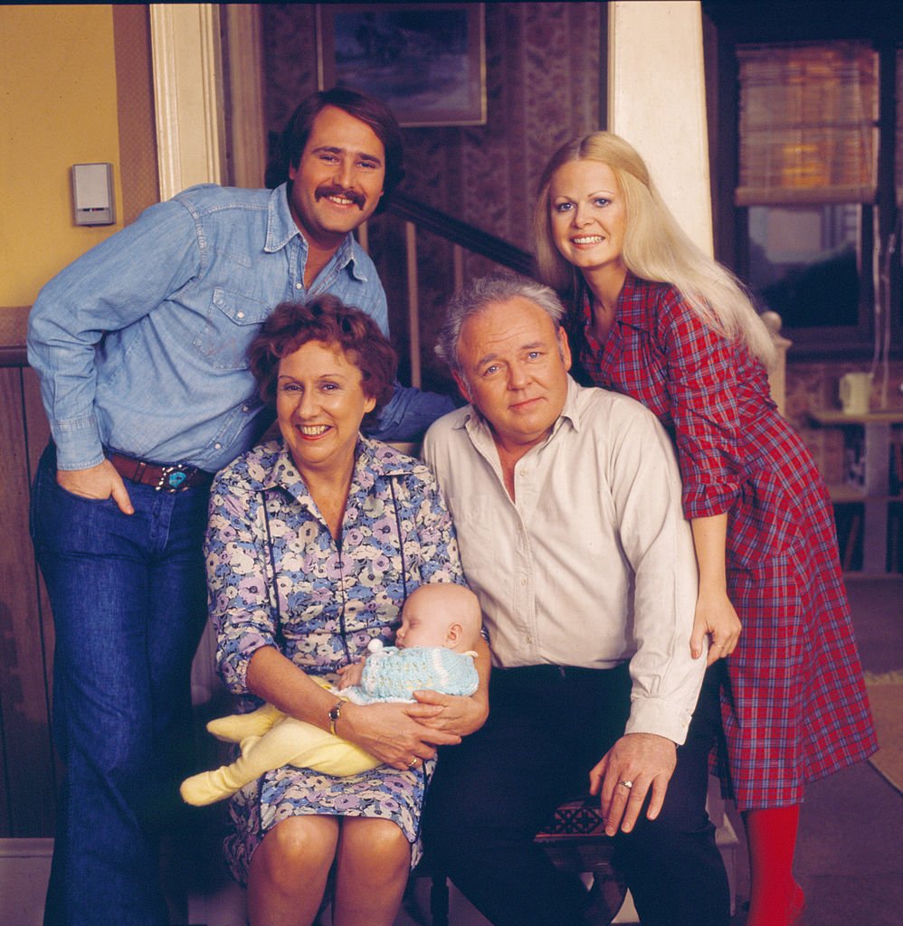 Sally Struthers (top right) as Gloria Stivic in 'All in the Family'