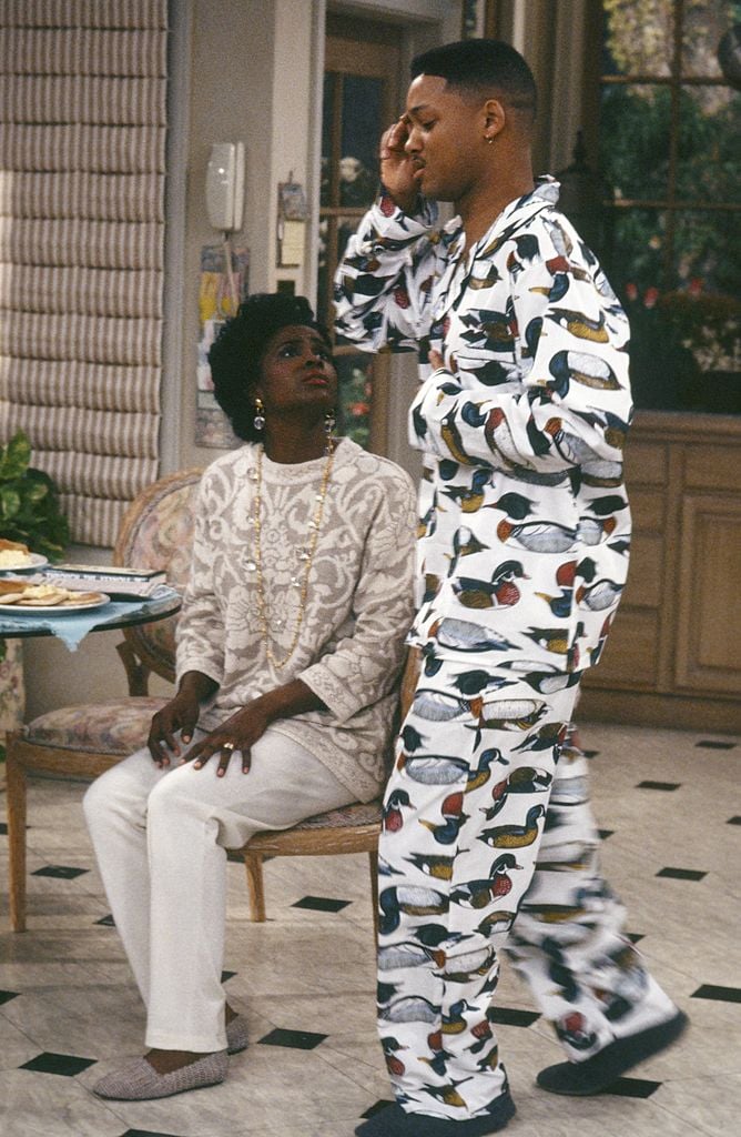 Janet Hubert and Will Smith in 'The Fresh Prince of Bel-Air'
