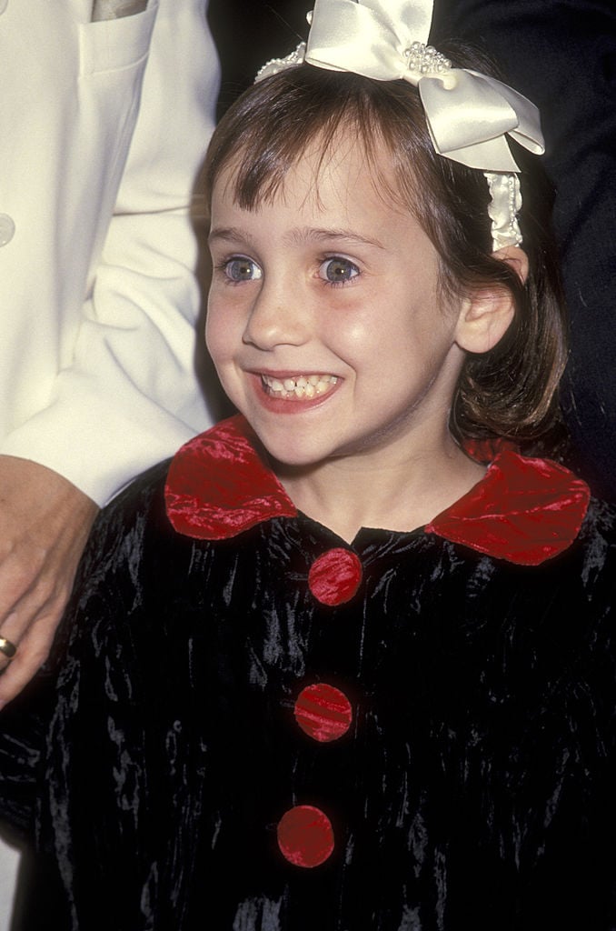 Actress Mara Wilson in 1993