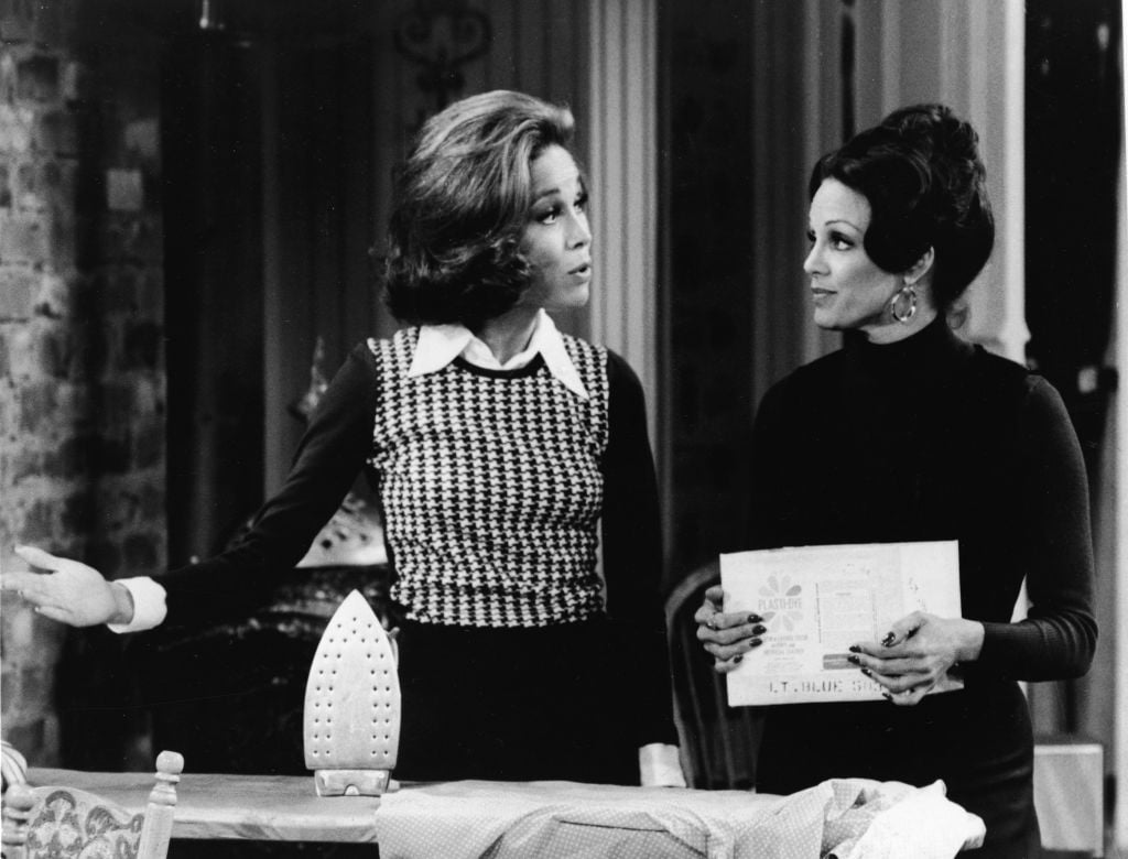 Mary Tyler Moore and Valerie Harper