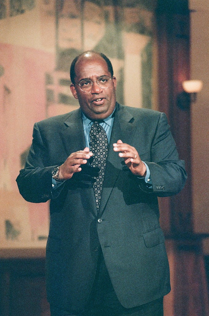 A much heavier Al Roker in 1996