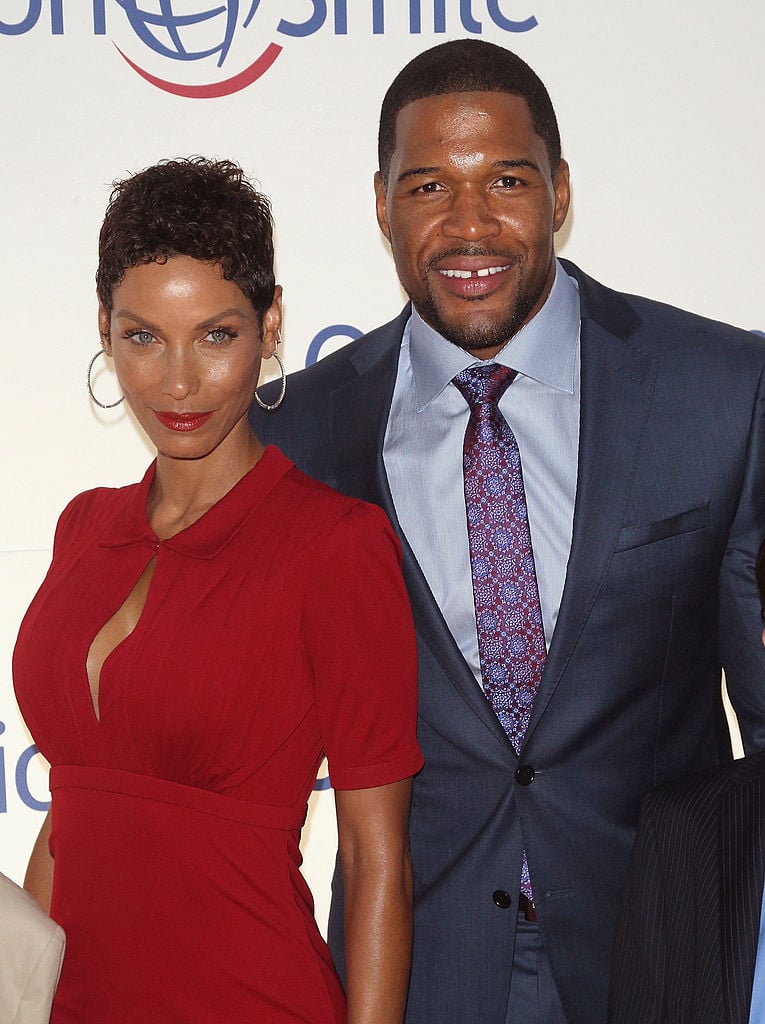 Nicole Murphy and Michael Strahan