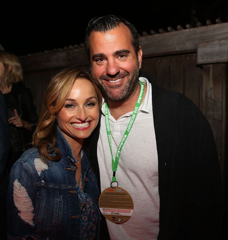 Shane Farley and his girfriend Giada De Laurentiis 