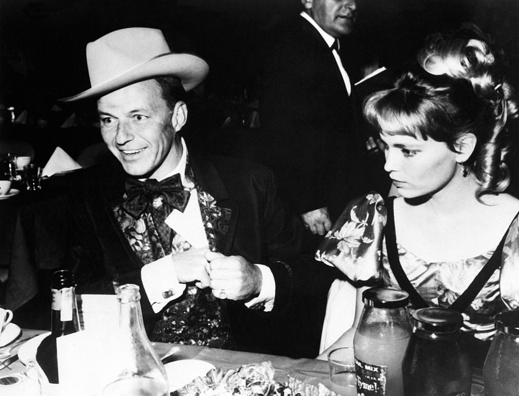 Frank Sinatra and Mia Farrow in 1965