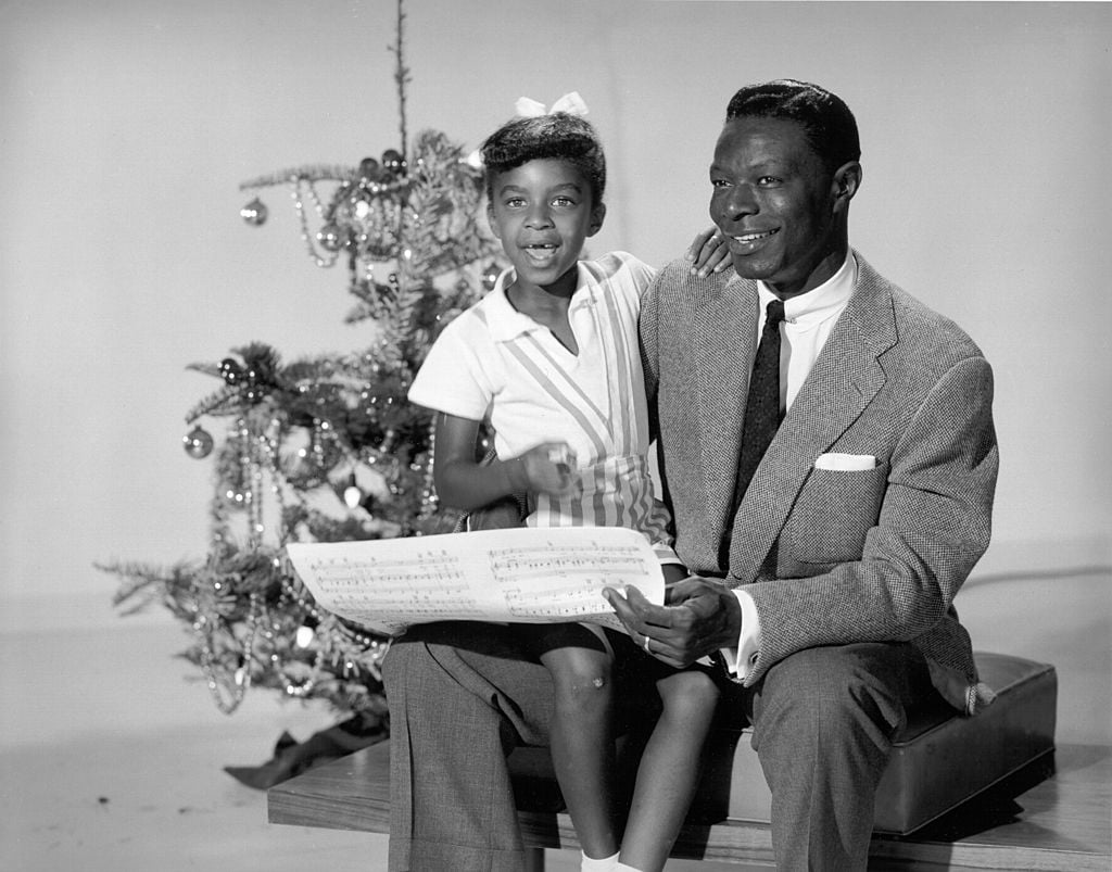 Nat King Cole and his daughter, Natalie. 