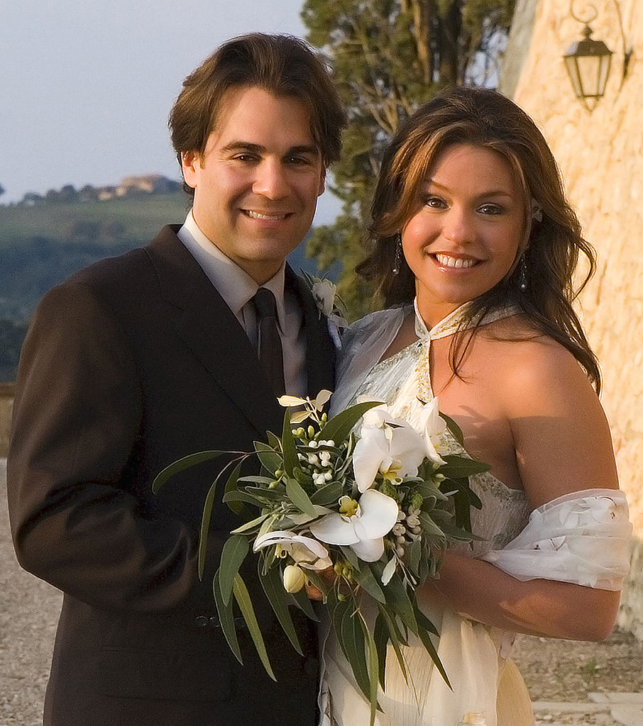 John Cusimano and Rachael Ray on their wedding day, 2005
