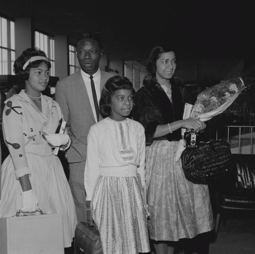 Nat King Cole and family