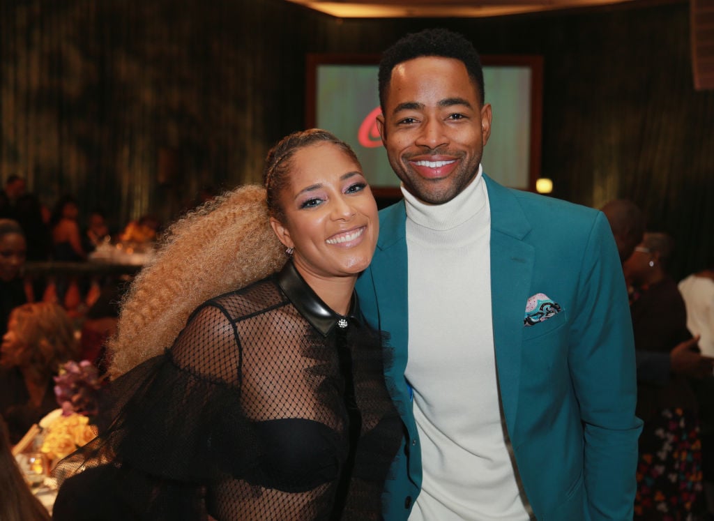 Amanda Seales and Jay Ellis