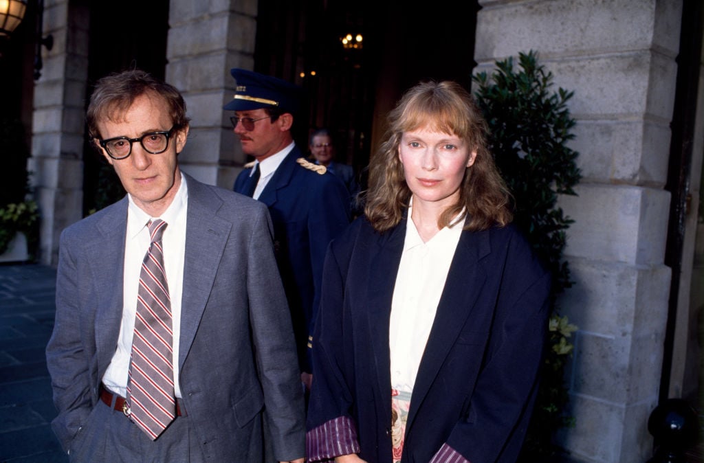 Woody Allen and Mia Farrow, 1980