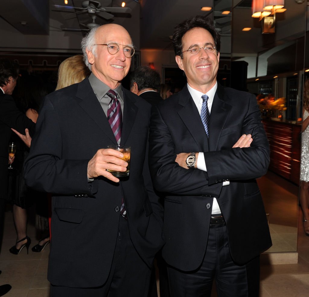Larry David (left) and Jerry Seinfeld