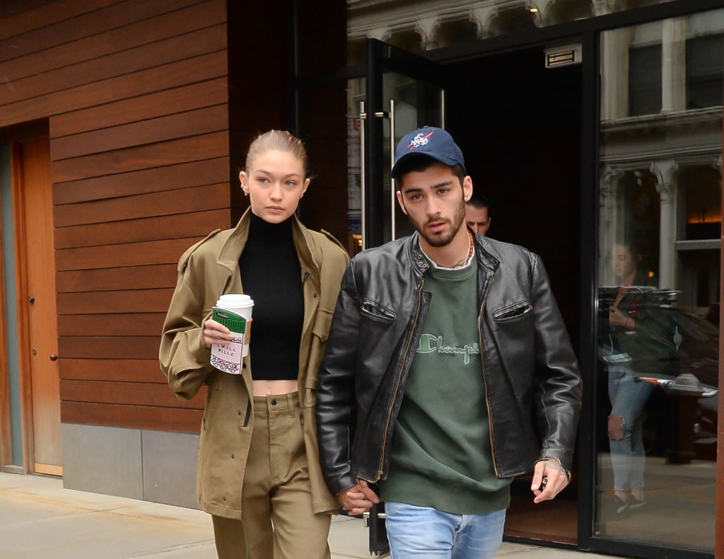 Gigi Hadid and Zayn Malik