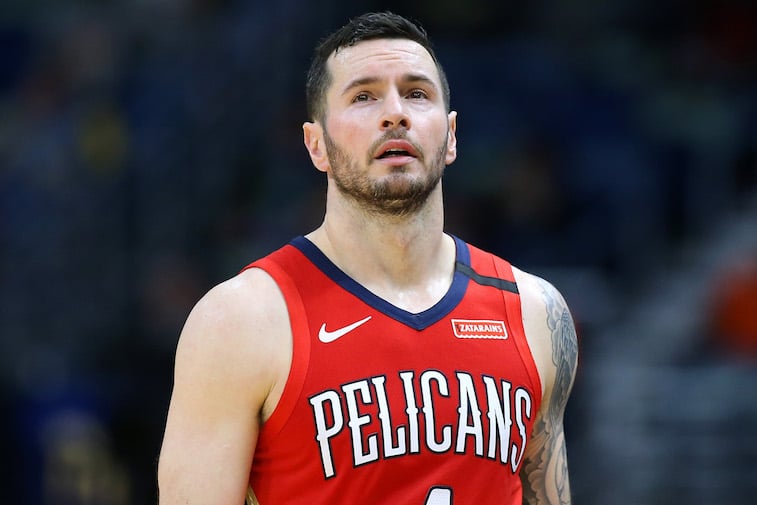 JJ Redick plays basketball