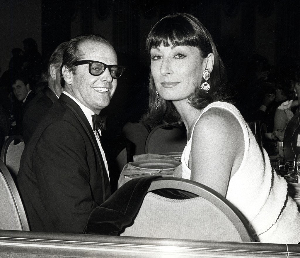 Jack Nicholson and Anjelica Huston