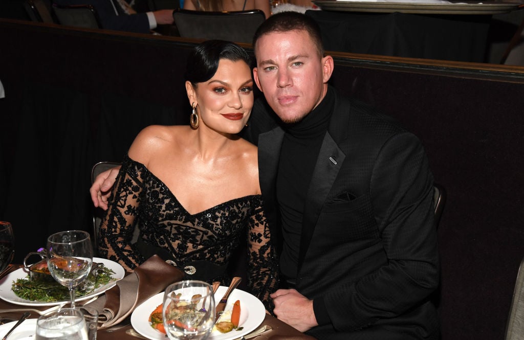 Jessie J and Channing Tatum at an event in January 2020