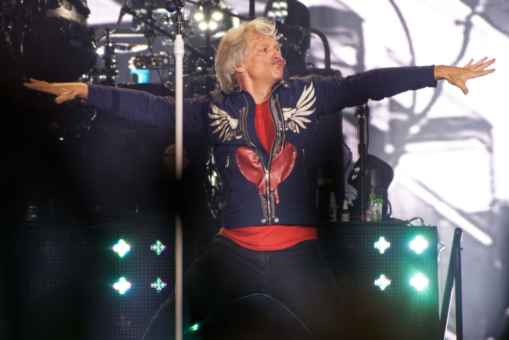 Jon Bon Jovi performs in Dusseldorf