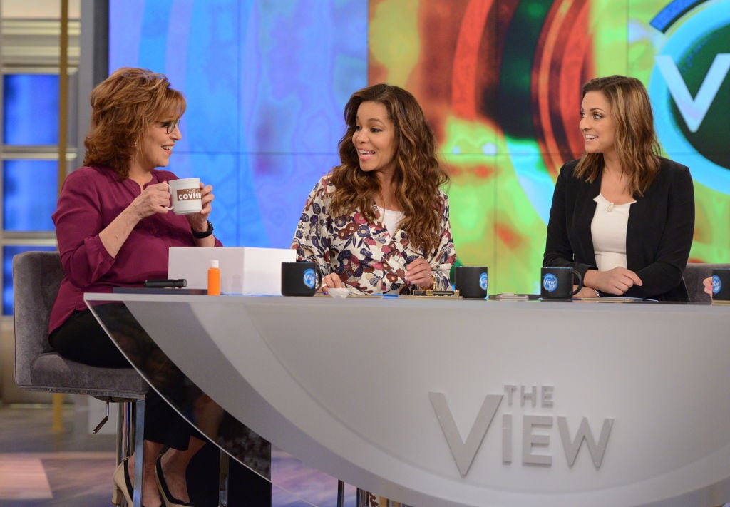 Joy Behar, Sunny Hostin, and Paula Faris of 'The View'