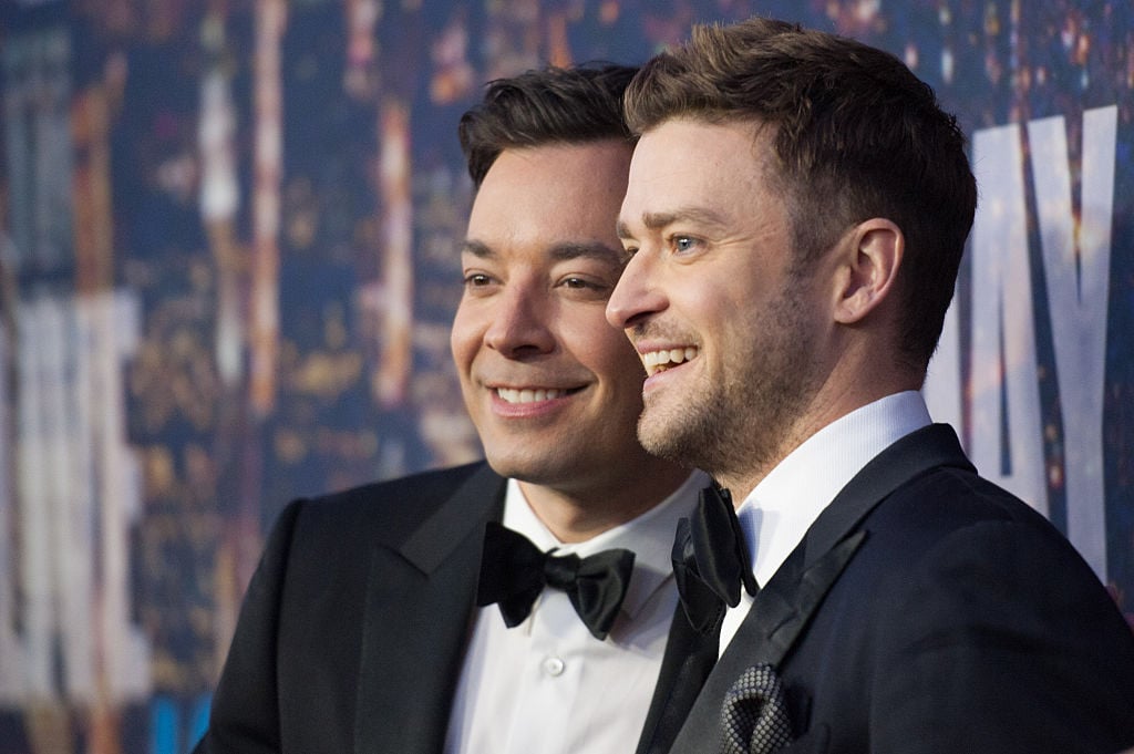 Justin Timberlake (R) and Jimmy Fallon (L)