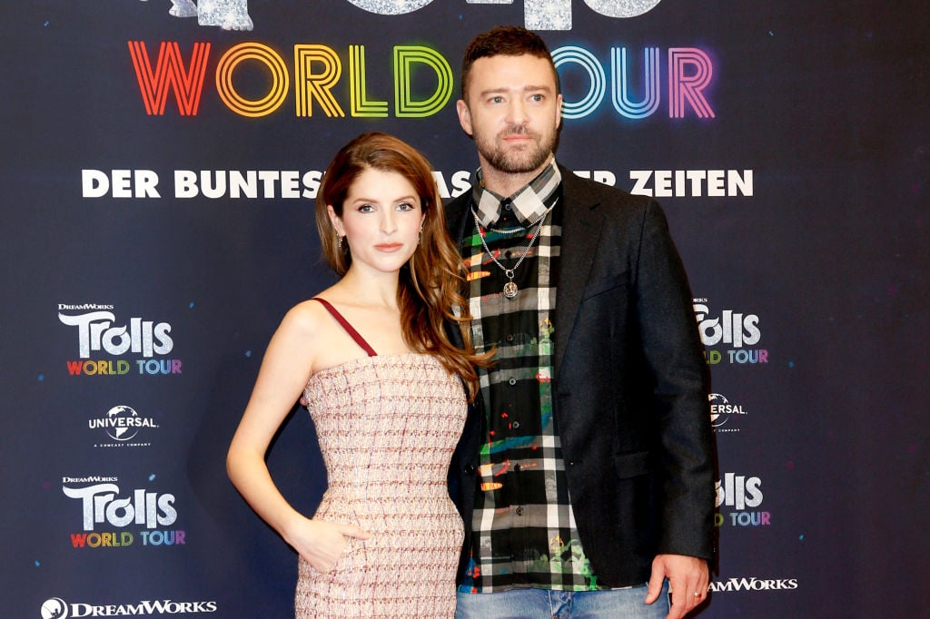 Justin Timberlake and Anna Kendrick