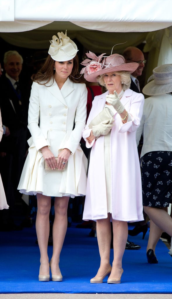 Kate Middleton and Camilla Parker Bowles, 2012