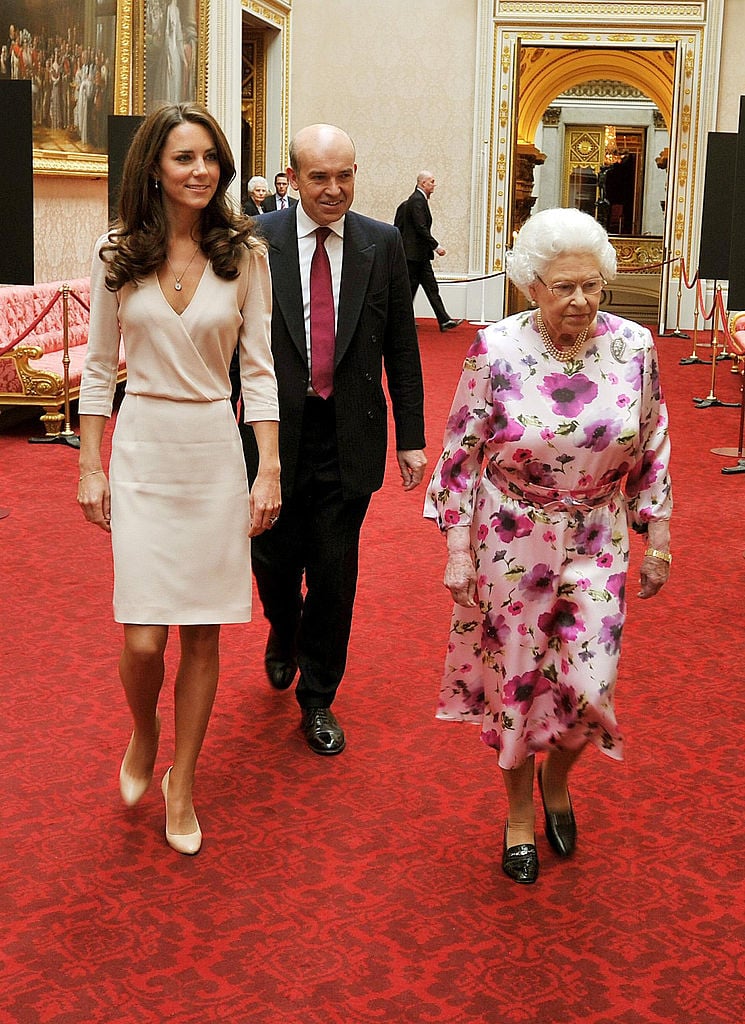 Queen Elizabeth and Kate Middleton, 2011