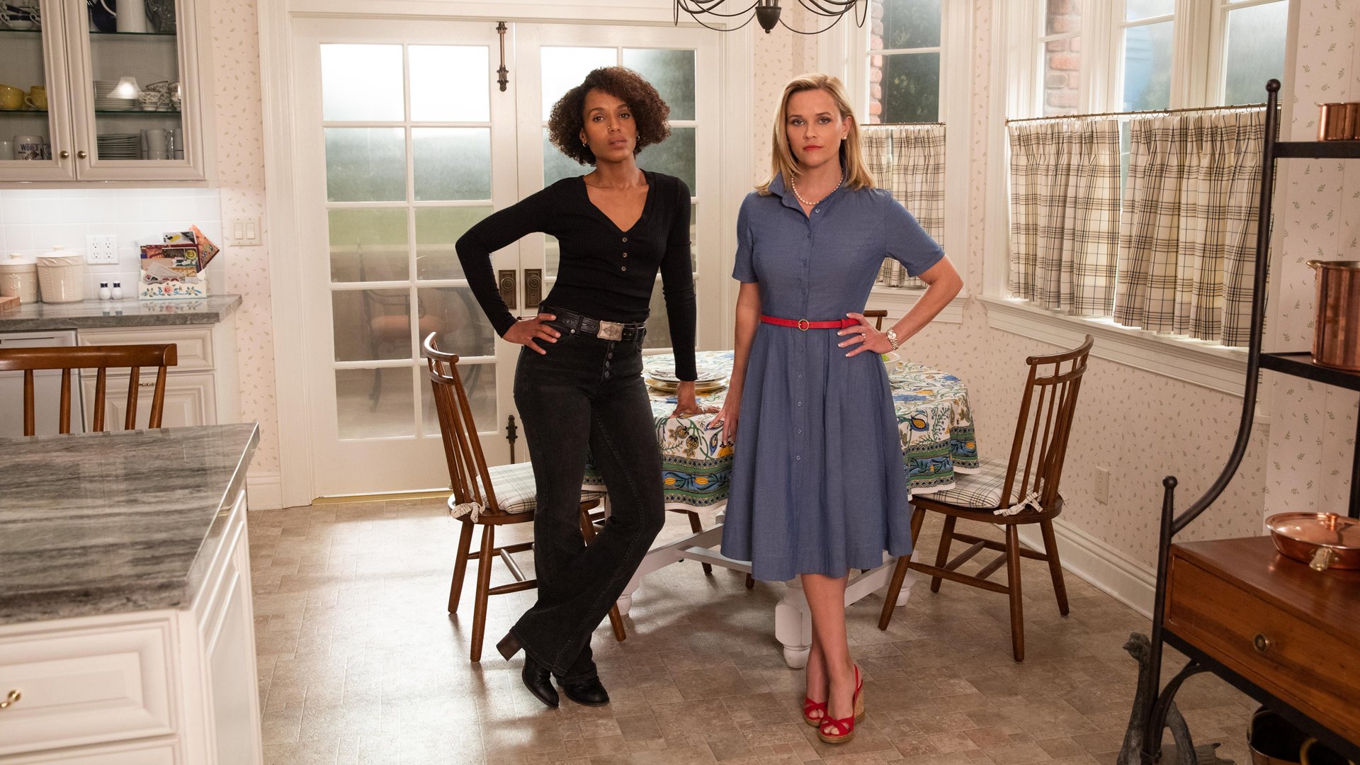 Kerry Washington and Reese Witherspoon from 'Little Fires Everywhere' Season 1
