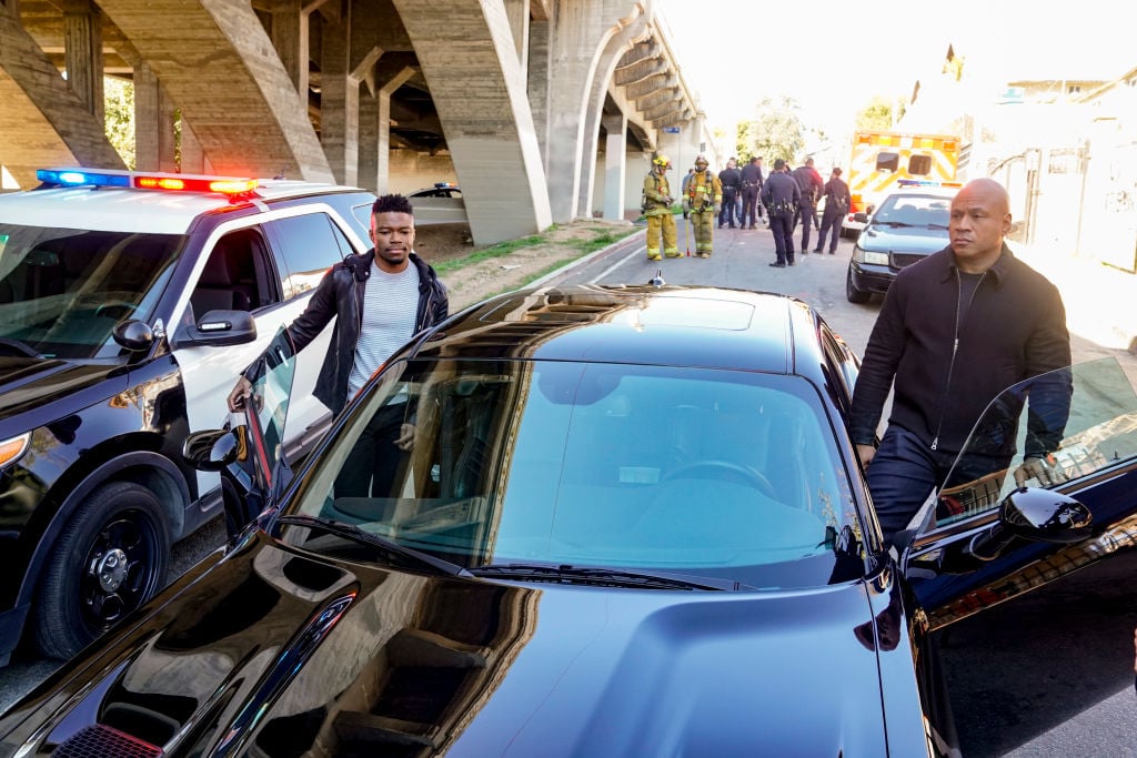 LL Cool J and Caleb Castille on NCIS Los Angeles | Monty Brinton/CBS via Getty Images