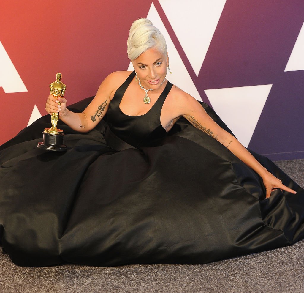 Lady Gaga at the Oscars