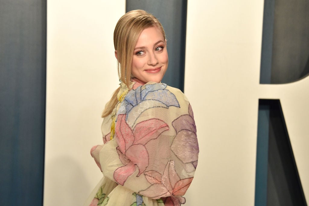 Lili Reinhart's dog Milo