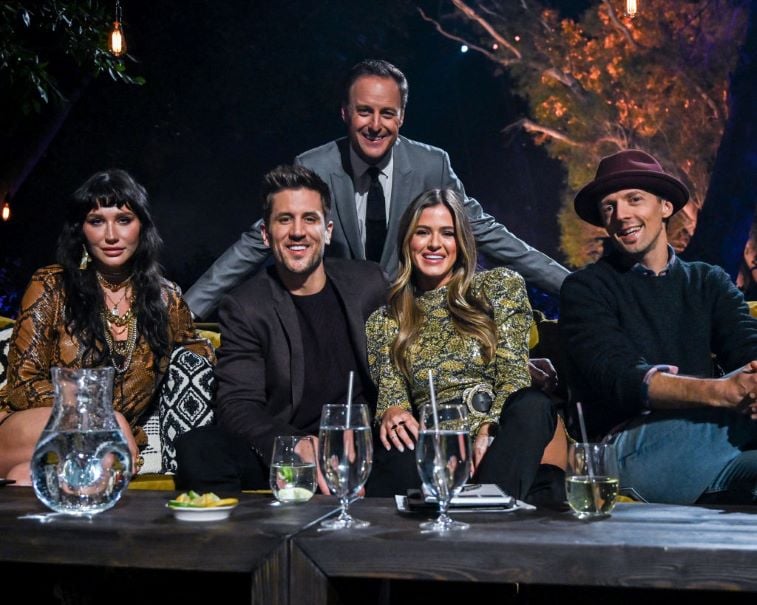 Kesha, Jordan Rodgers and JoJo Fletcher, Jason Mraz, and Chris Harrison