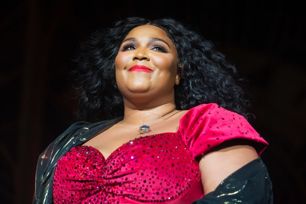 Lizzo at a concert in November 2019
