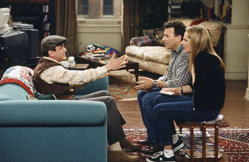 Hank Azaria as Nat Ostertag, Paul Reiser as Paul Buchman and Helen Hunt as Jamie Buchman