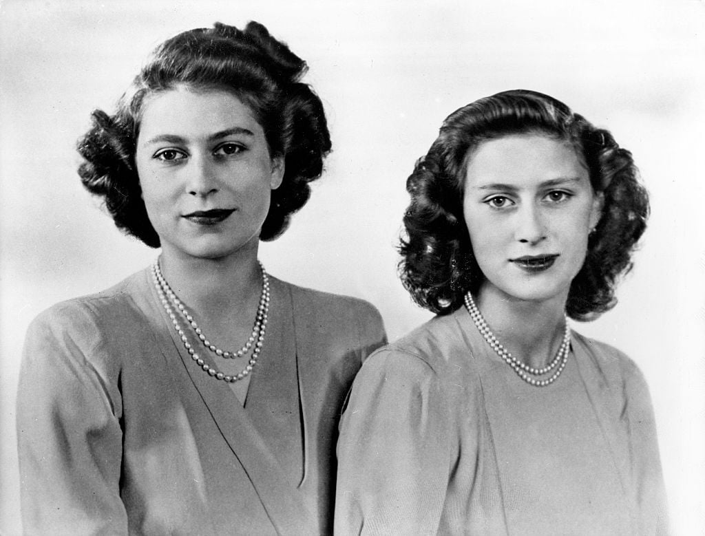 Queen Elizabeth and Princess Margaret