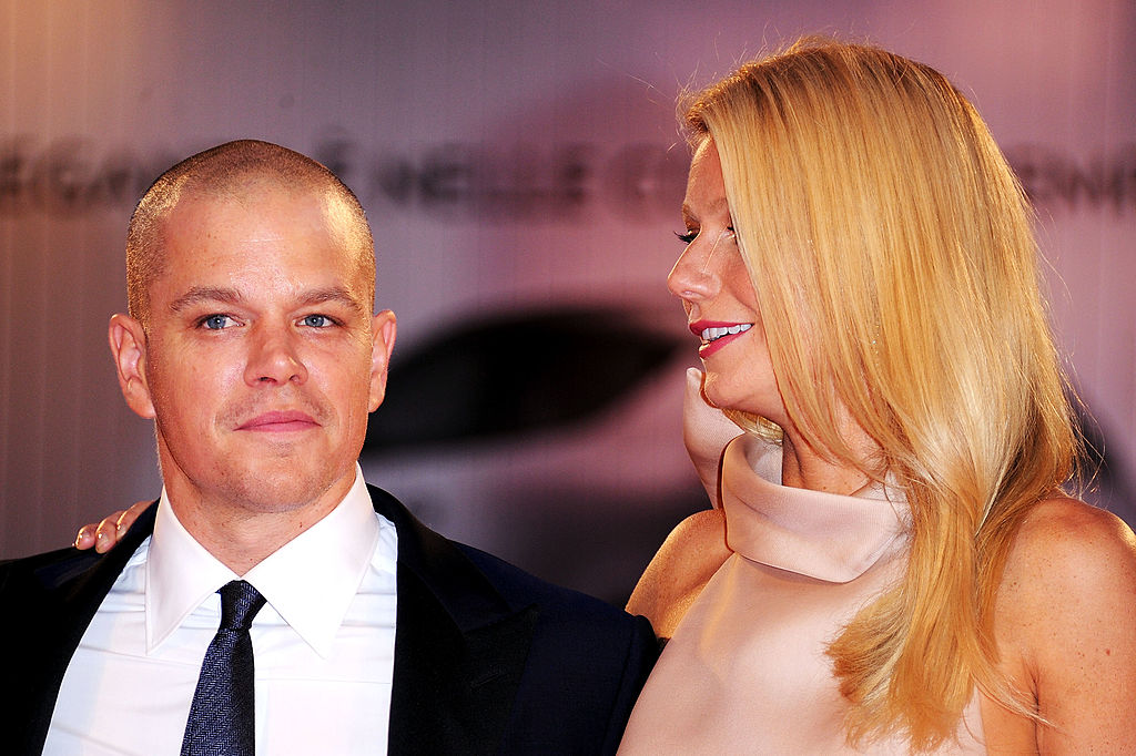 Actors Matt Damon and Gwyneth Paltrow of 'Contagion'