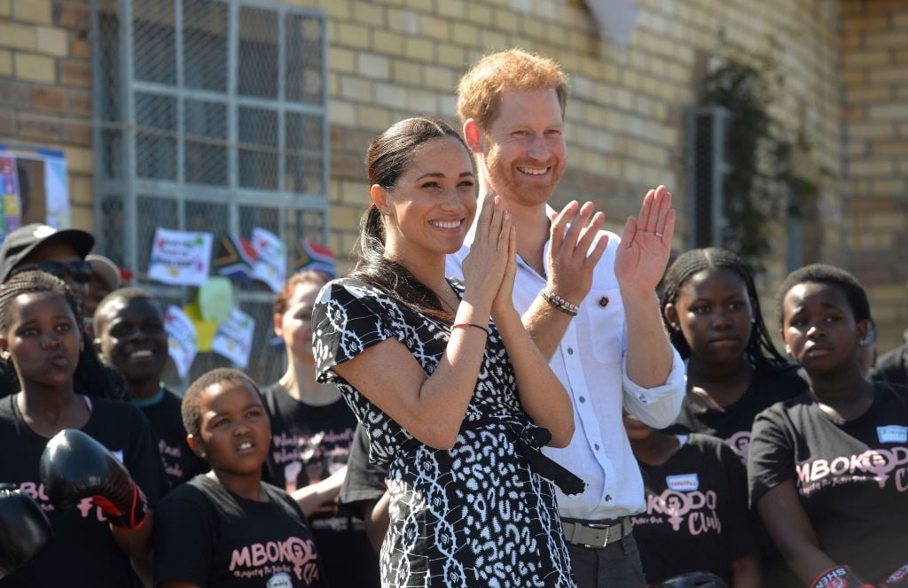 Meghan Markle and Prince Harry in South Africa
