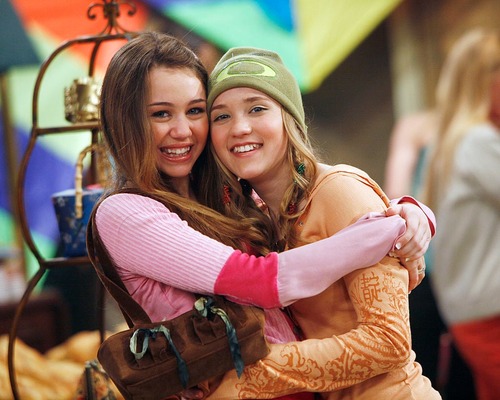 Miley Cyrus and Emily Osment